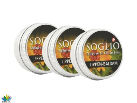 Lippen-Balsam 15 ml handliche Alu-Dose 3er Pack